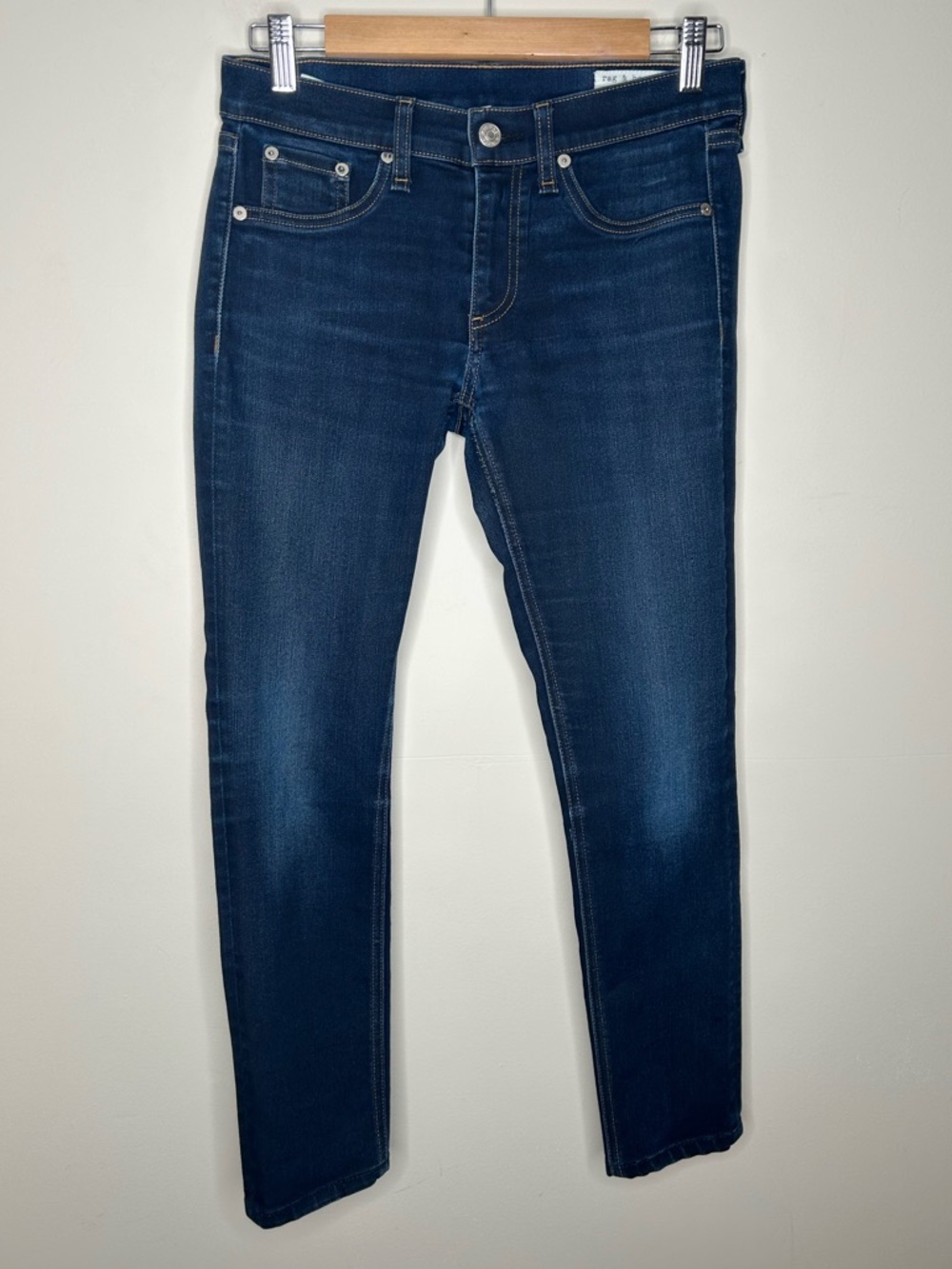 Rag & Bone Skinny Jean Dark Wash Size 27 Stretchy Luxury Denim